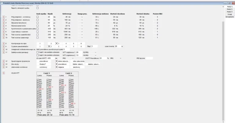 Test percepcji słuchowej WTT - obrazek 1