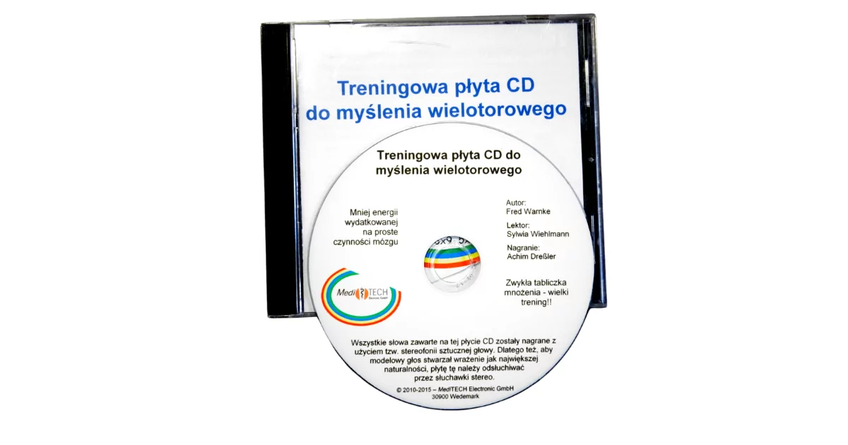 Treningowa płyta CD do myślenia wielotorowego - obrazek 1